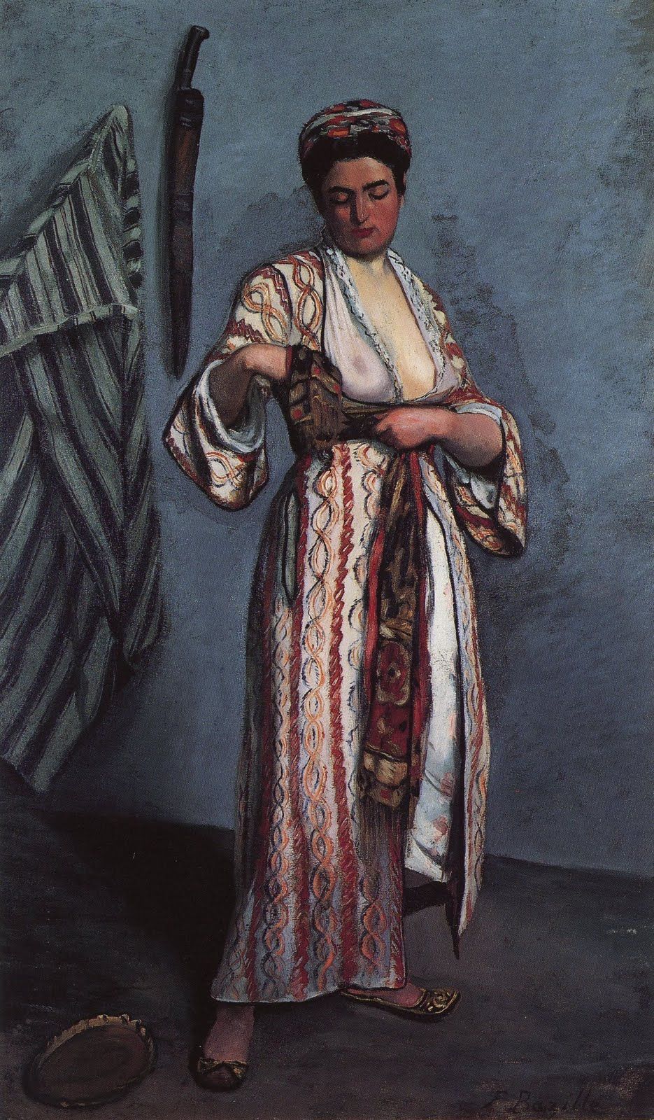 Фредерик Базиль - Женщина в мавританском костюме